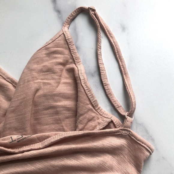 Loft Pink Blush Lace Front Camisole Tank Top Size Medium - Picture 8 of 8